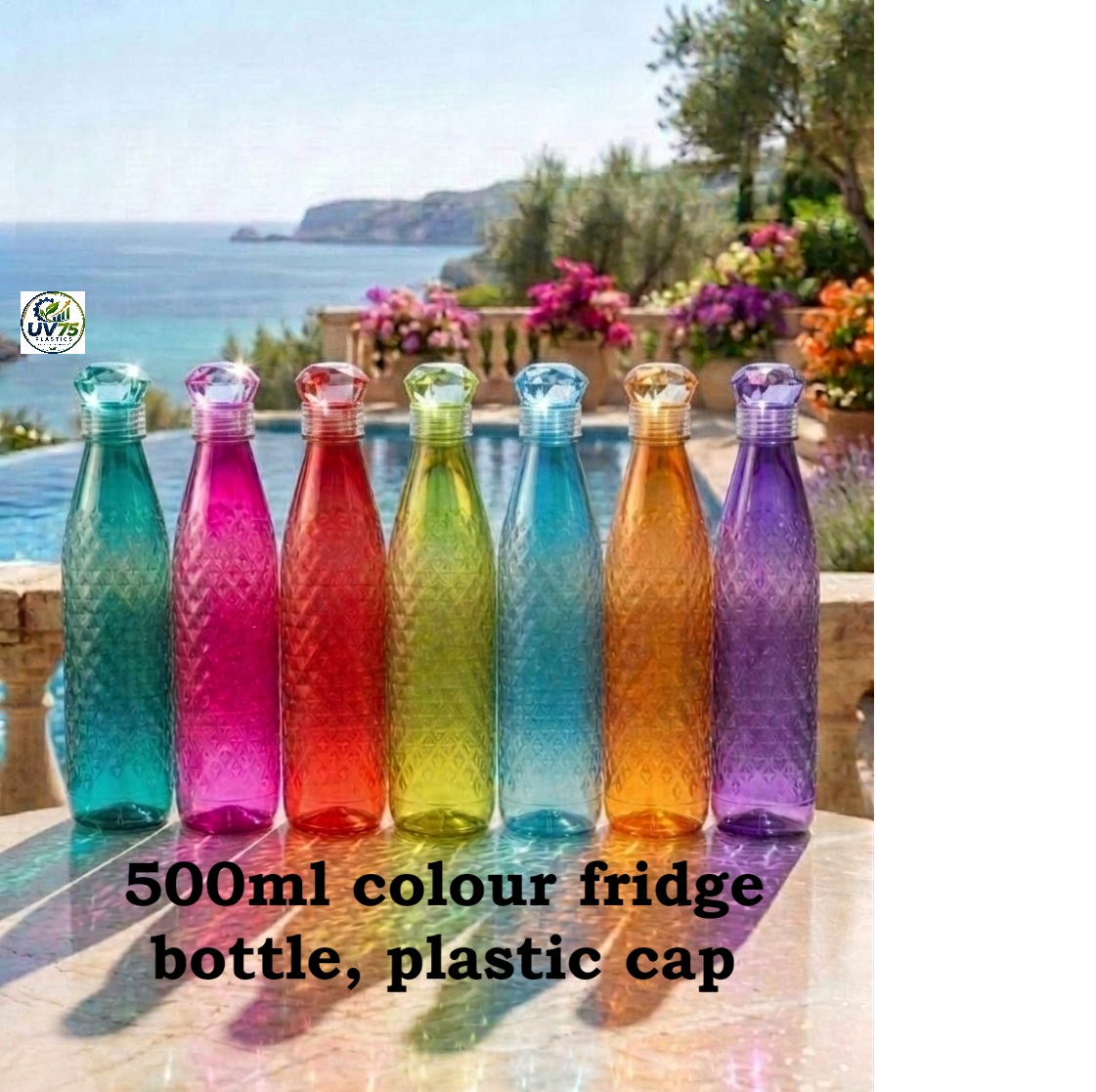 500ml Colour Fridge Bottles Manufacturer Howrah
